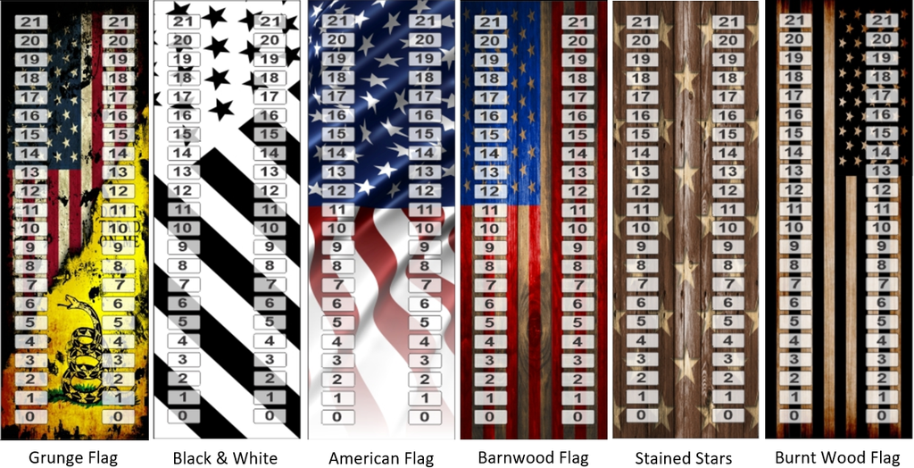 Red Fish Hooks American Flag Freedom Bundle – Shaner's Custom Woodworking