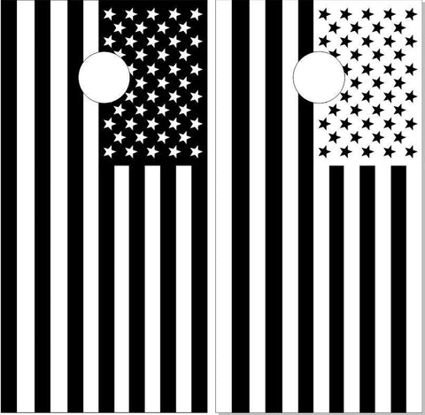 American Flag Black n White Freedom Bundle