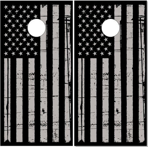 Gray Distressed American Flag Freedom Bundle