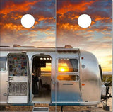 Airstream 2 Cornhole Boards