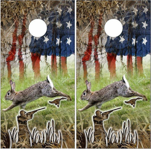 Rabbit Hunting American Flag Freedom Bundle