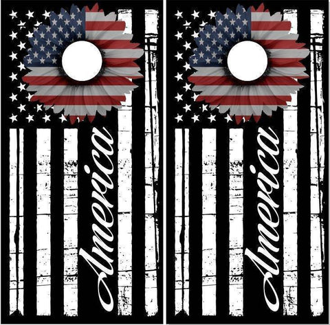 American Flag Sunflower Freedom Bundle