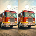 Firetruck Cornhole Boards