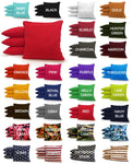 Patriotic Veteran Oath Flag Cornhole Boards